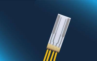 Conductivity sensor with insulated wires