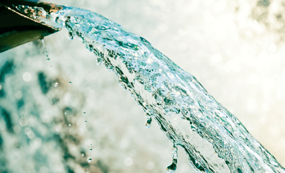 Conductivity measurement in waste water