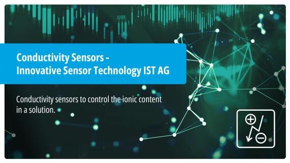 Conductivity sensors - Innovative Sensor Technology