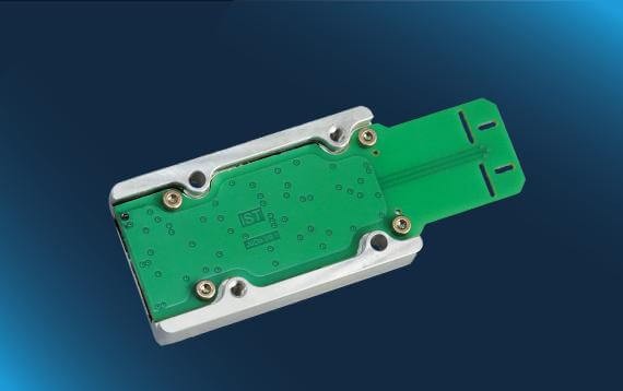 Flow switch module rear view